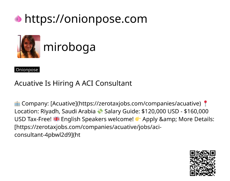 acuative-is-hiring-a-aci-consultant