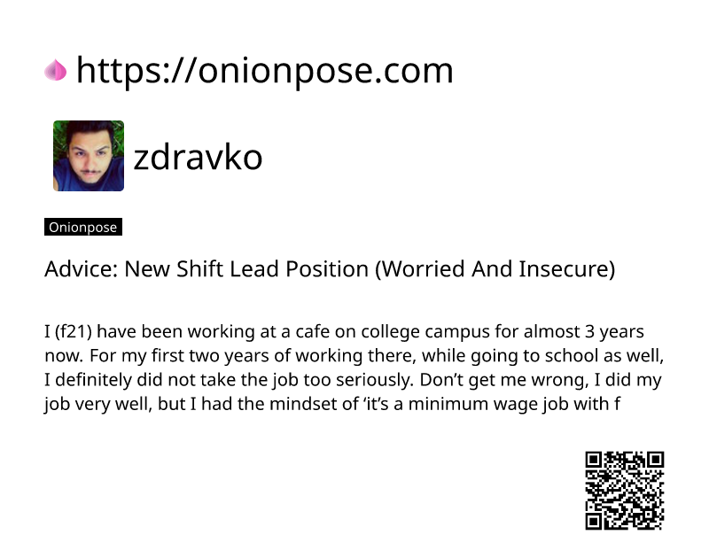 advice-new-shift-lead-position-worried-and-insecure