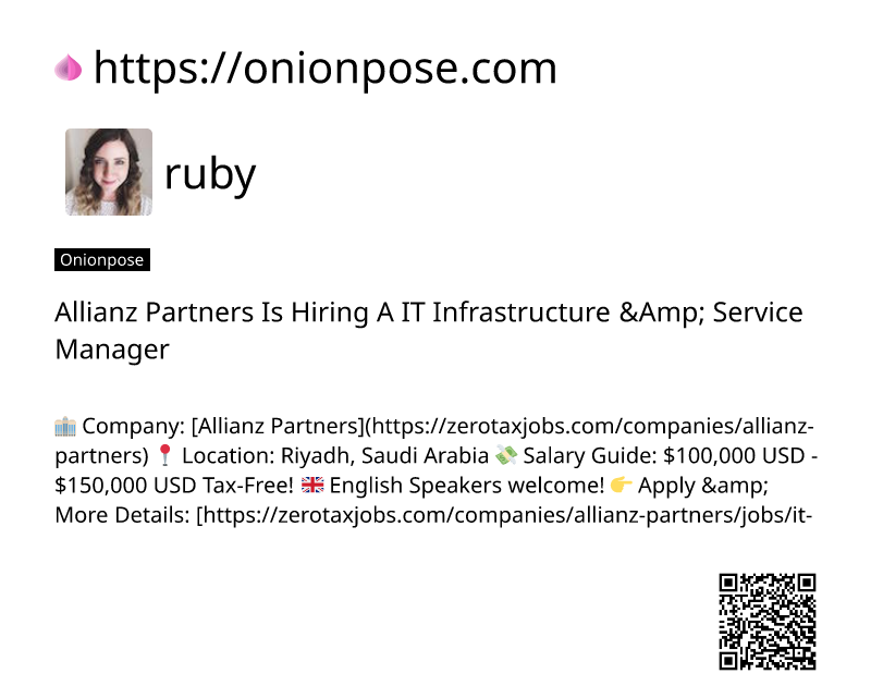 allianz-partners-is-hiring-a-it-infrastructure-amp-service-manager