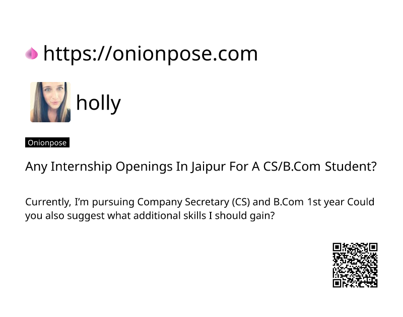 any-internship-openings-in-jaipur-for-a-csbcom-student