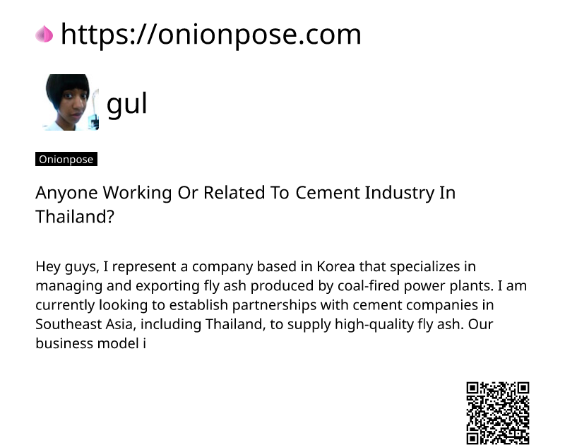 anyone-working-or-related-to-cement-industry-in-thailand