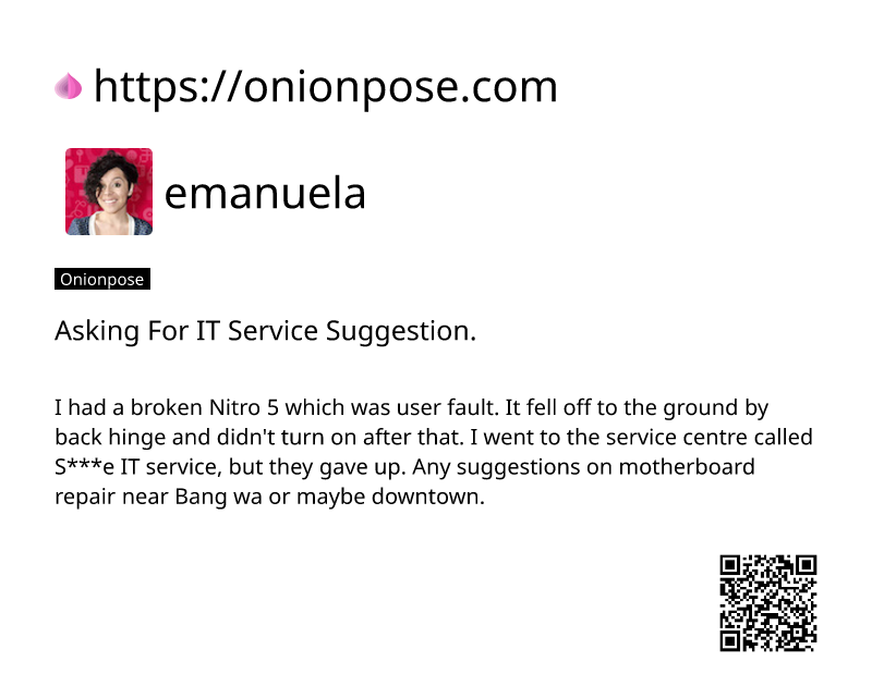 asking-for-it-service-suggestion