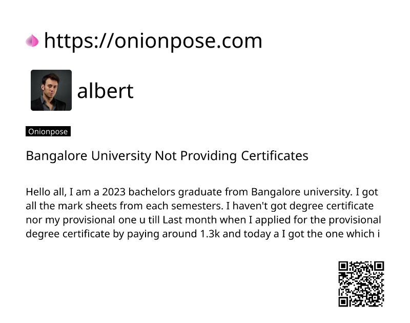 bangalore-university-not-providing-certificates