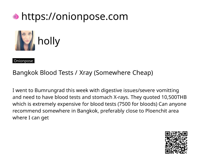 bangkok-blood-tests-xray-somewhere-cheap