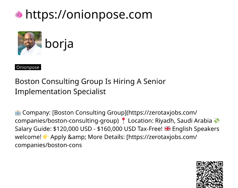 boston-consulting-group-is-hiring-a-senior-implementation-specialist