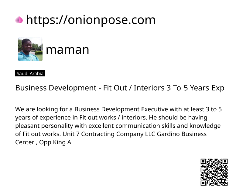 business-development-fit-out-interiors-3-to-5-years-exp