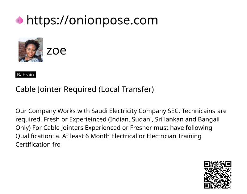 cable-jointer-required-local-transfer