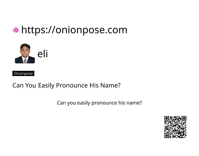 can-you-easily-pronounce-his-name