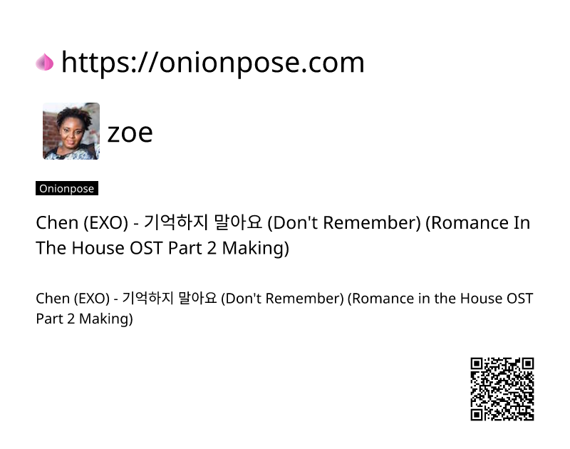 chen-exo-dont-remember-romance-in-the-house-ost-part-2-making