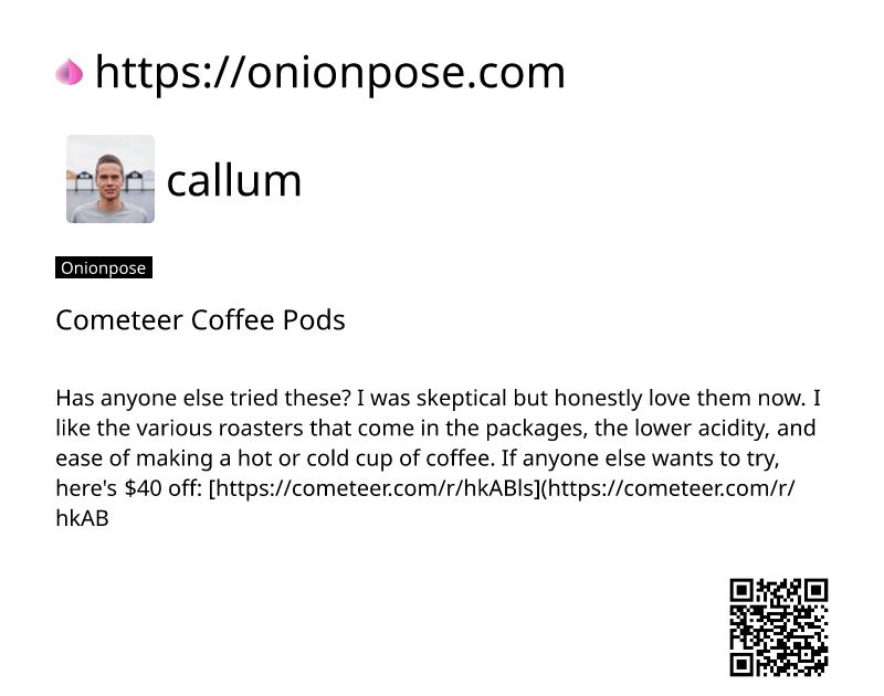 cometeer-coffee-pods