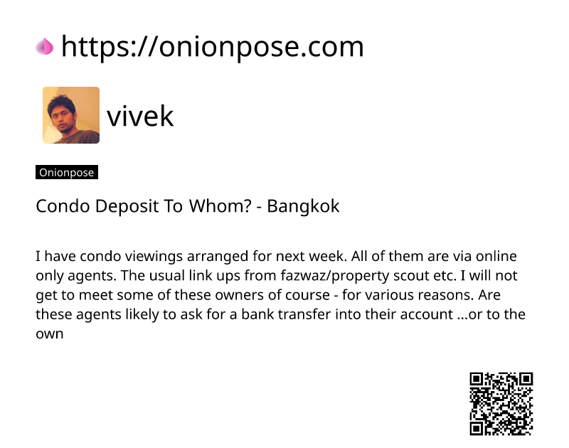 condo-deposit-to-whom-bangkok