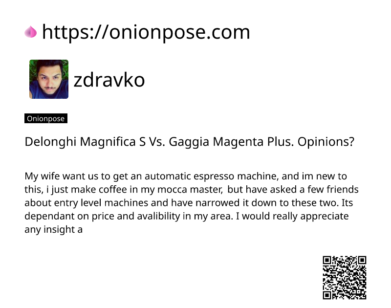 delonghi-magnifica-s-vs-gaggia-magenta-plus-opinions