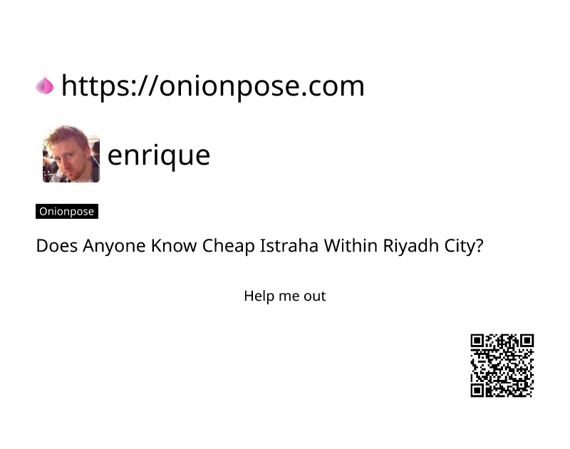 does-anyone-know-cheap-istraha-within-riyadh-city