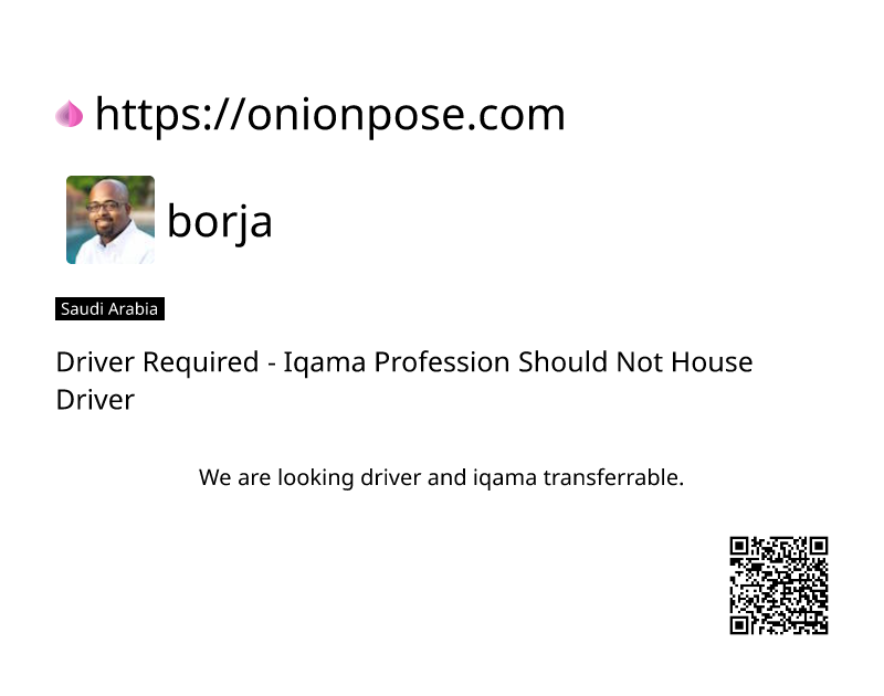 driver-required-iqama-profession-should-not-house-driver