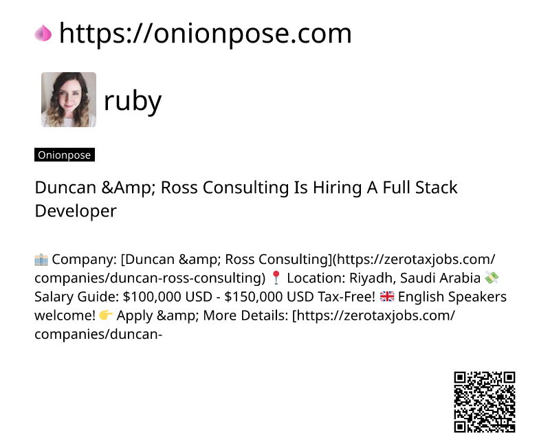 duncan-amp-ross-consulting-is-hiring-a-full-stack-developer