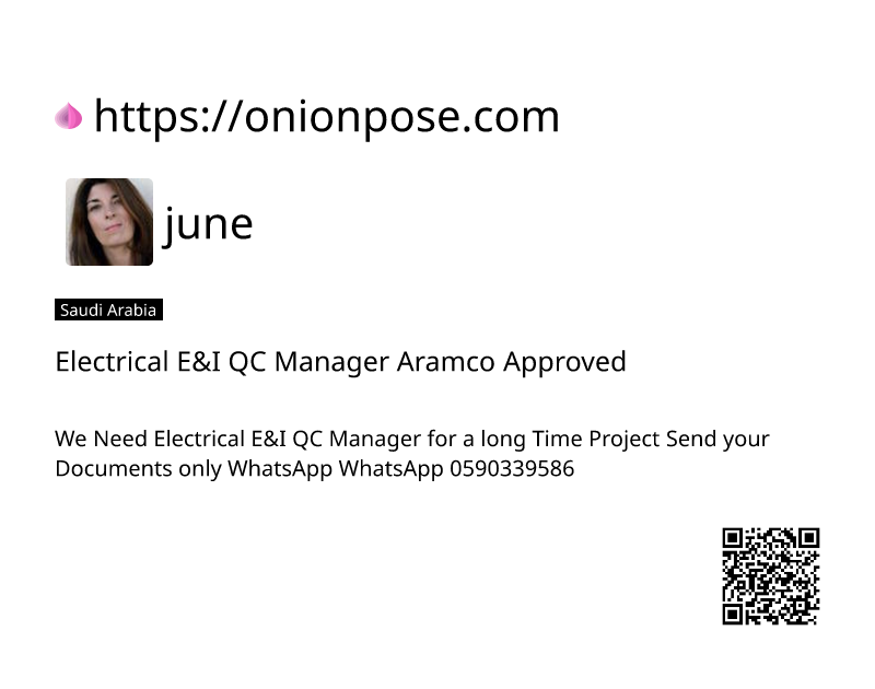 electrical-ei-qc-manager-aramco-approved