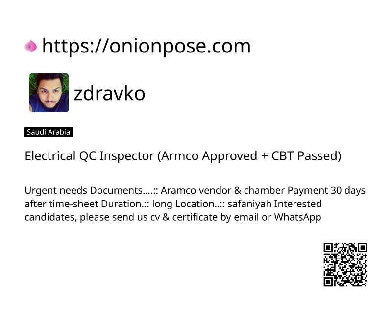 electrical-qc-inspector-armco-approved-cbt-passed