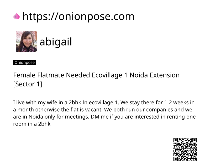 female-flatmate-needed-ecovillage-1-noida-extension-sector-1