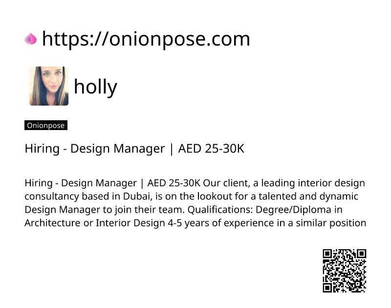 hiring-design-manager-aed-25-30k