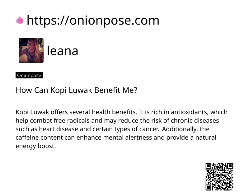 how-can-kopi-luwak-benefit-me