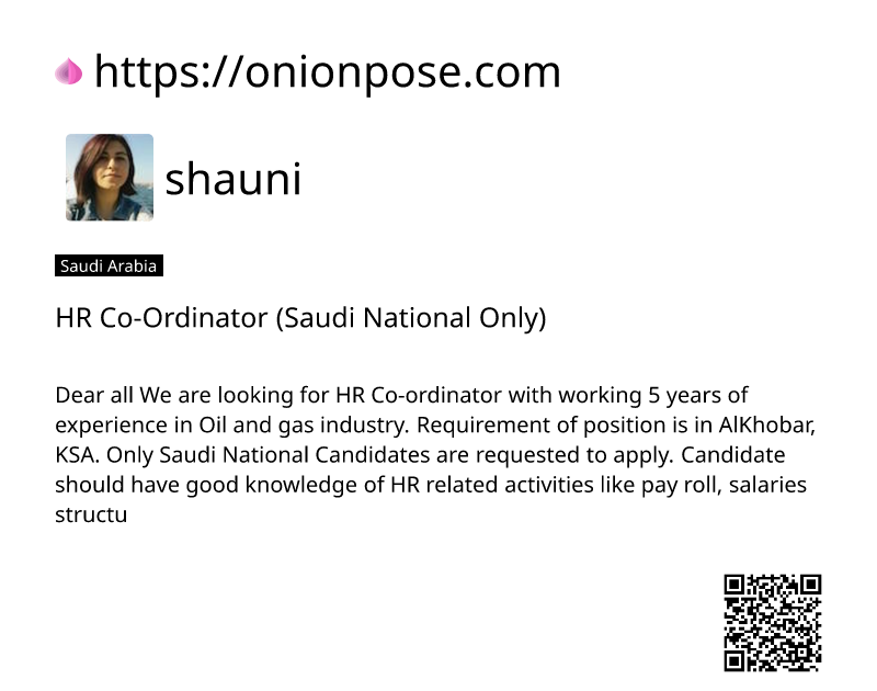 hr-co-ordinator-saudi-national-only