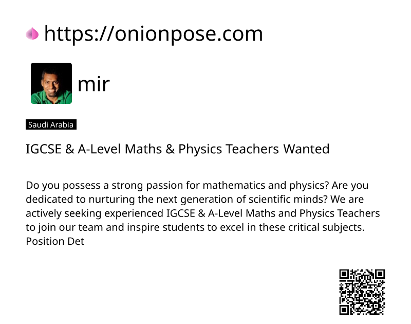 igcse-a-level-maths-physics-teachers-wanted