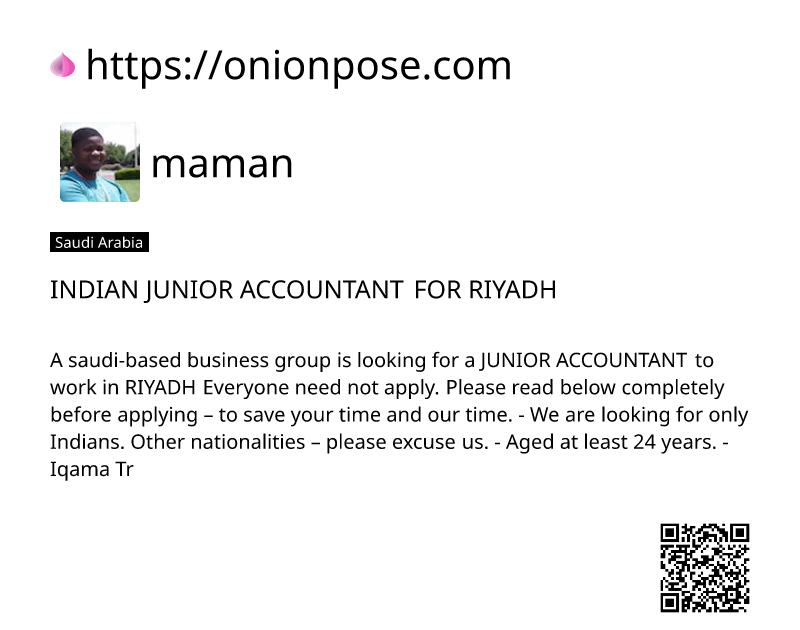 indian-junior-accountant-for-riyadh