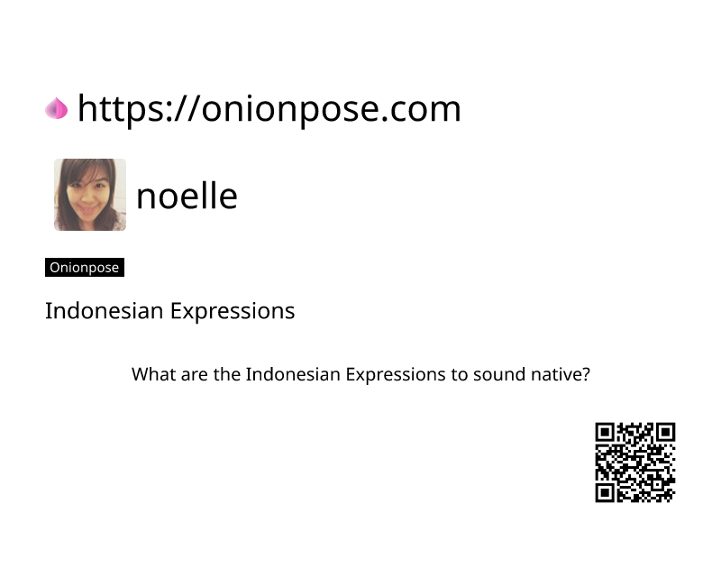 indonesian-expressions