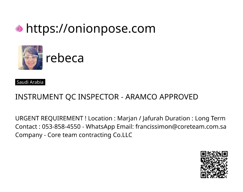 instrument-qc-inspector-aramco-approved