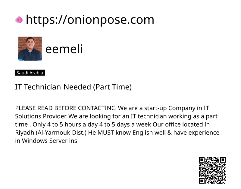 it-technician-needed-part-time