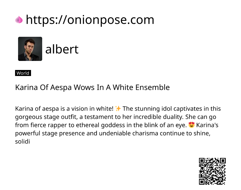 karina-of-aespa-wows-in-a-white-ensemble