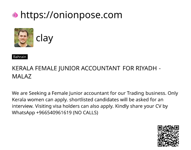 kerala-female-junior-accountant-for-riyadh-malaz