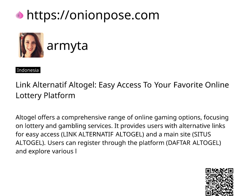 link-alternatif-altogel-easy-access-to-your-favorite-online-lottery-platform