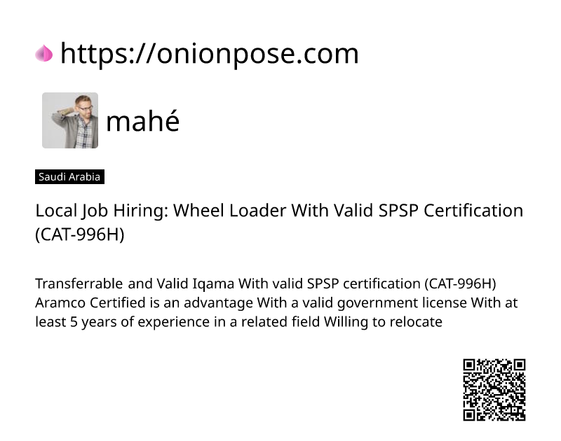 local-job-hiring-wheel-loader-with-valid-spsp-certification-cat-996h