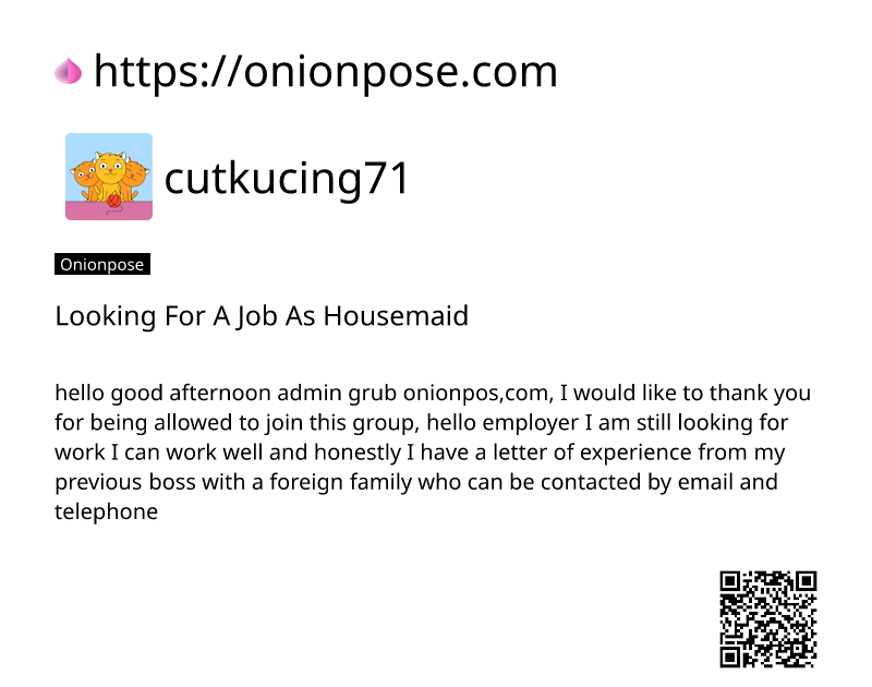 looking-for-a-job-as-housemaid