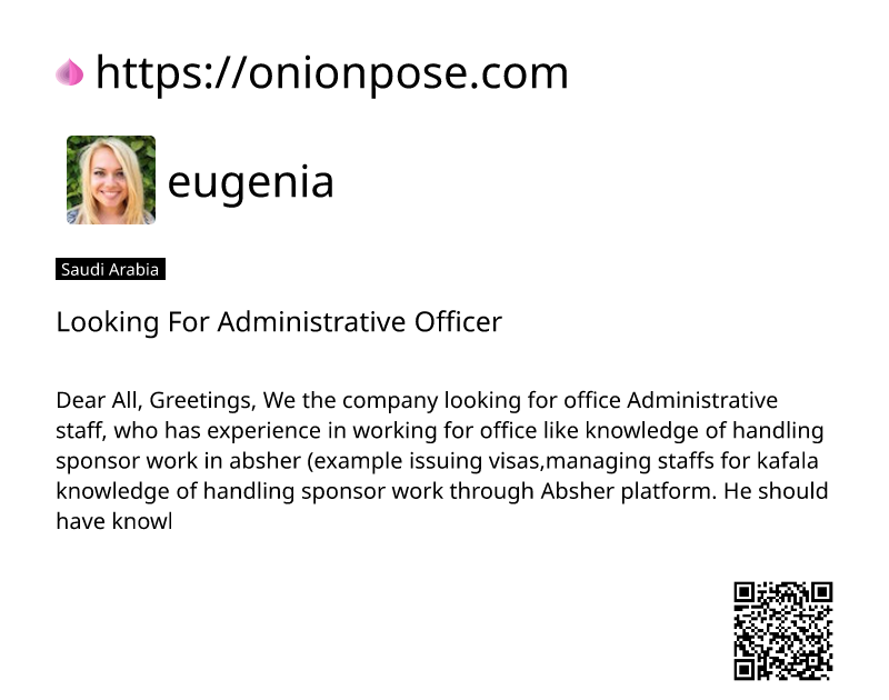 looking-for-administrative-officer