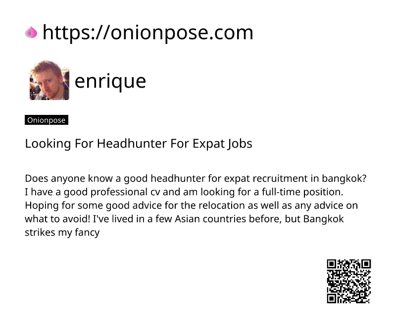 looking-for-headhunter-for-expat-jobs