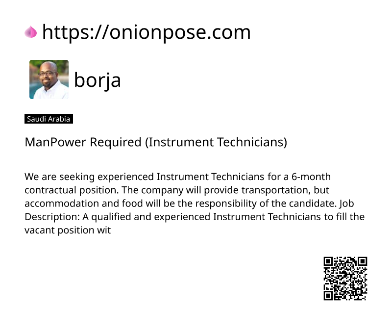 manpower-required-instrument-technicians