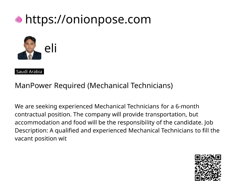 manpower-required-mechanical-technicians