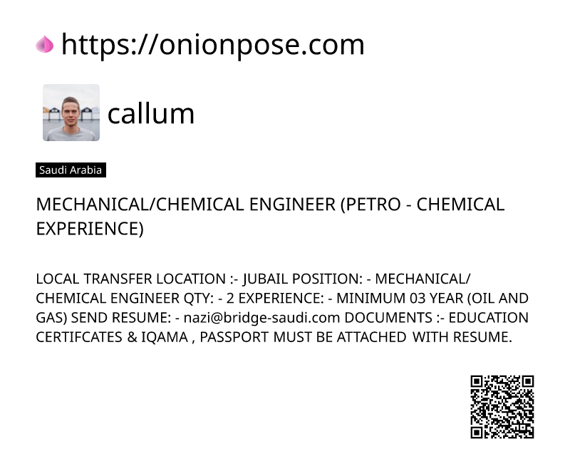 mechanicalchemical-engineer-petro-chemical-experience