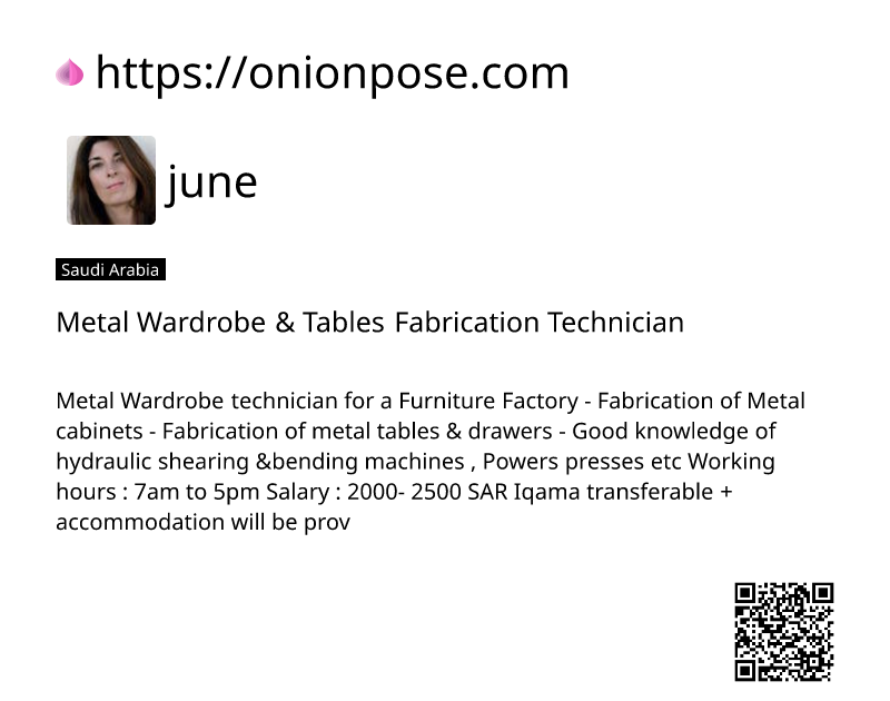 metal-wardrobe-tables-fabrication-technician