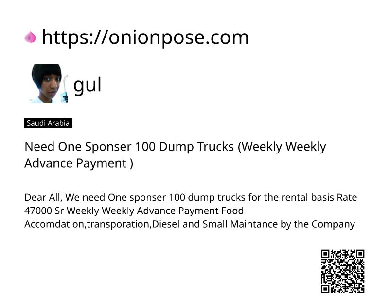 need-one-sponser-100-dump-trucks-weekly-weekly-advance-payment