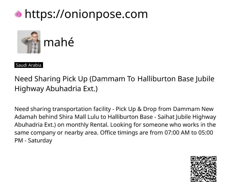 need-sharing-pick-up-dammam-to-halliburton-base-jubile-highway-abuhadria-ext