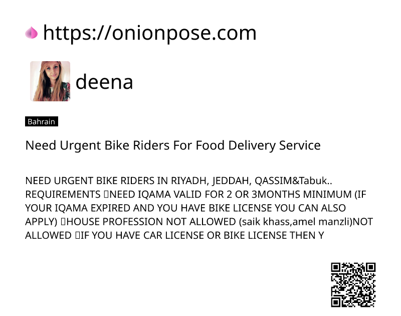 need-urgent-bike-riders-for-food-delivery-service