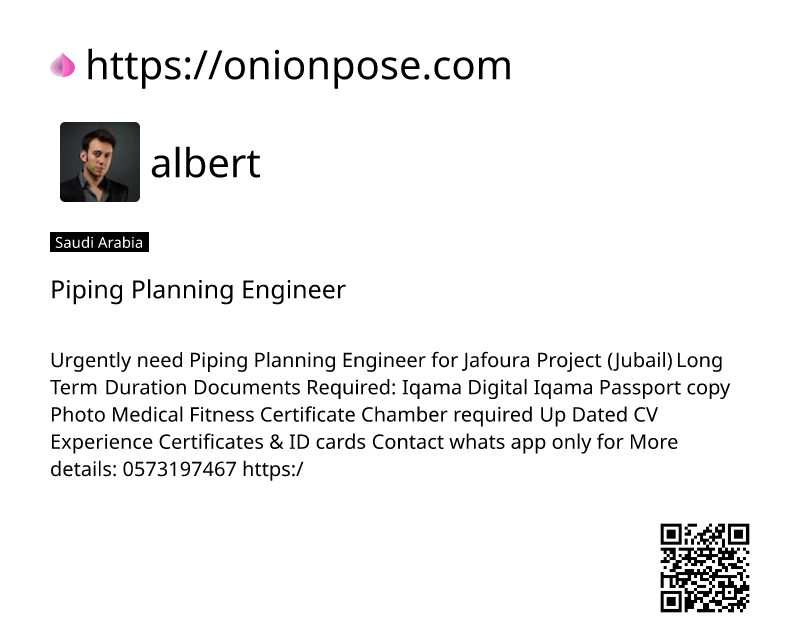 piping-planning-engineer