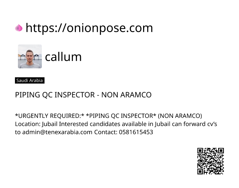 piping-qc-inspector-non-aramco