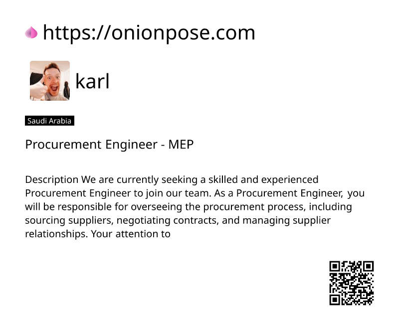 procurement-engineer-mep