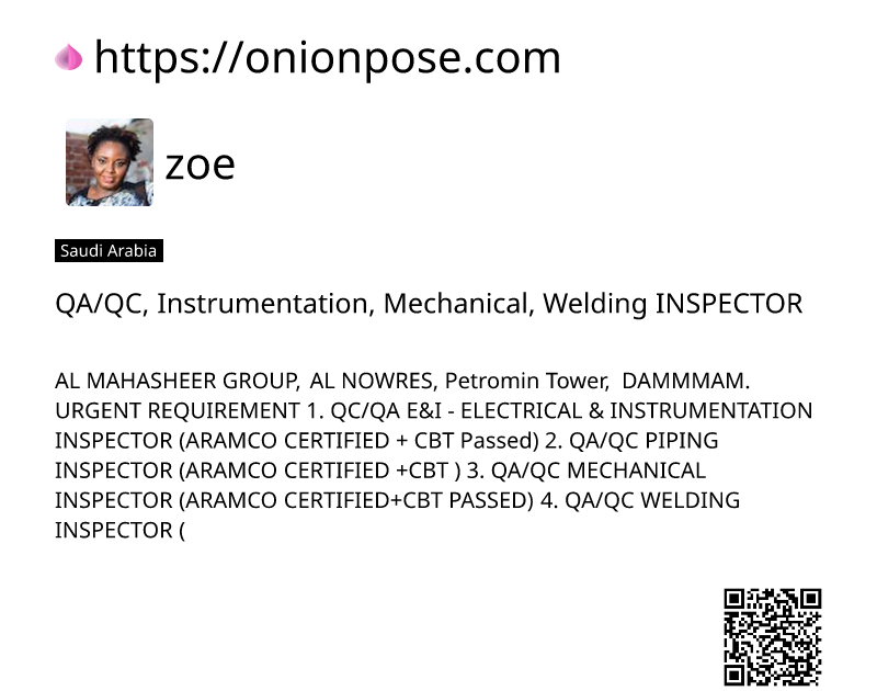 qaqc-instrumentation-mechanical-welding-inspector