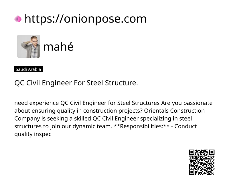 qc-civil-engineer-for-steel-structure