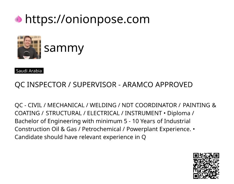 qc-inspector-supervisor-aramco-approved